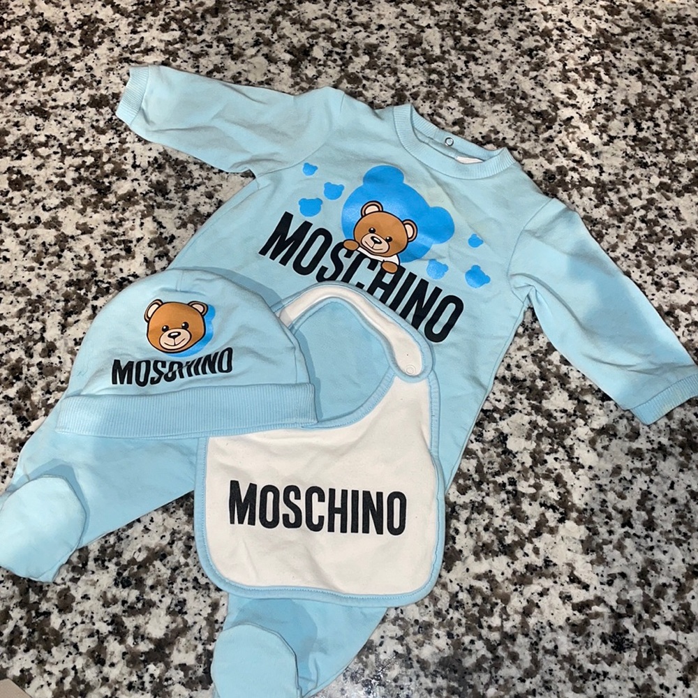 Moschino Baby Boy 3 Piece Set